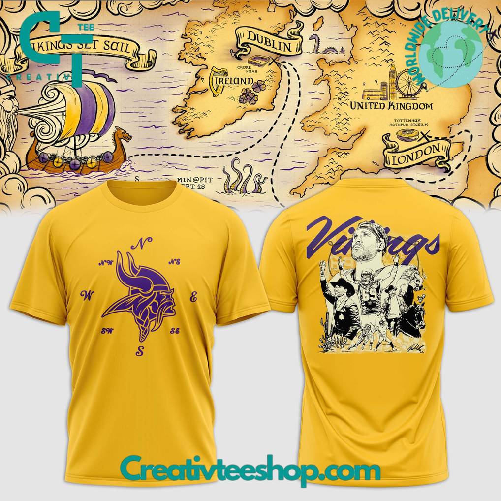 Minnesota Vikings Set Sall Special Tee
