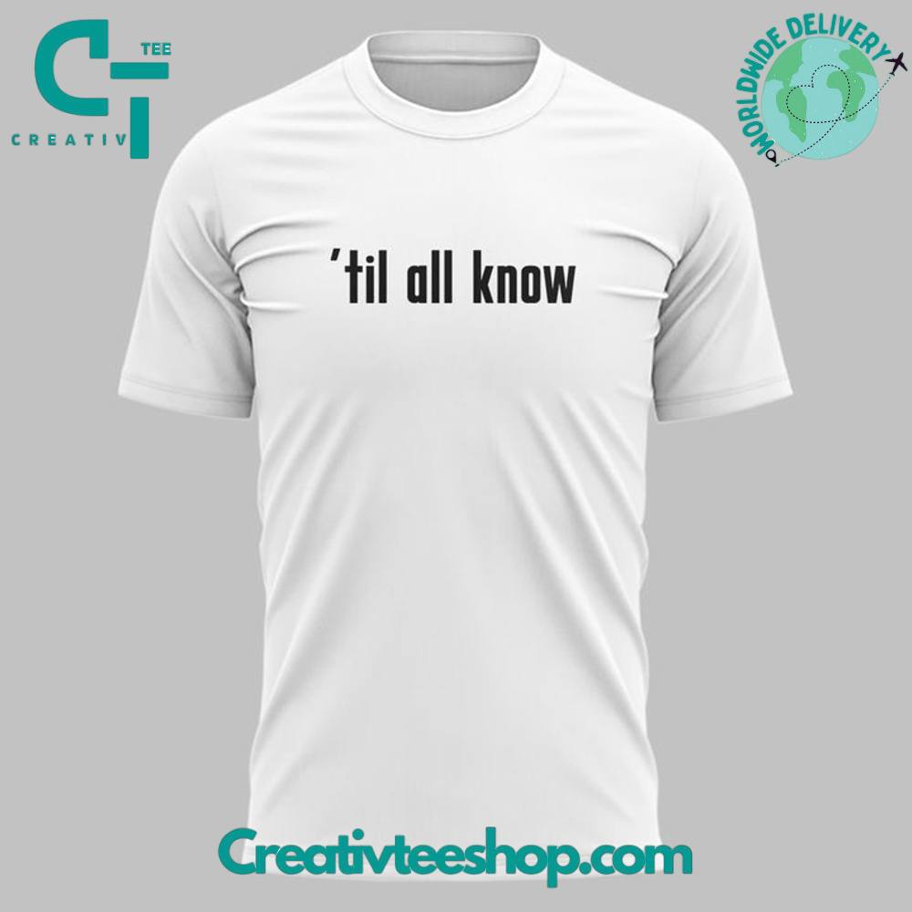 Los Angeles Chargers Shop til all know T-Shirt