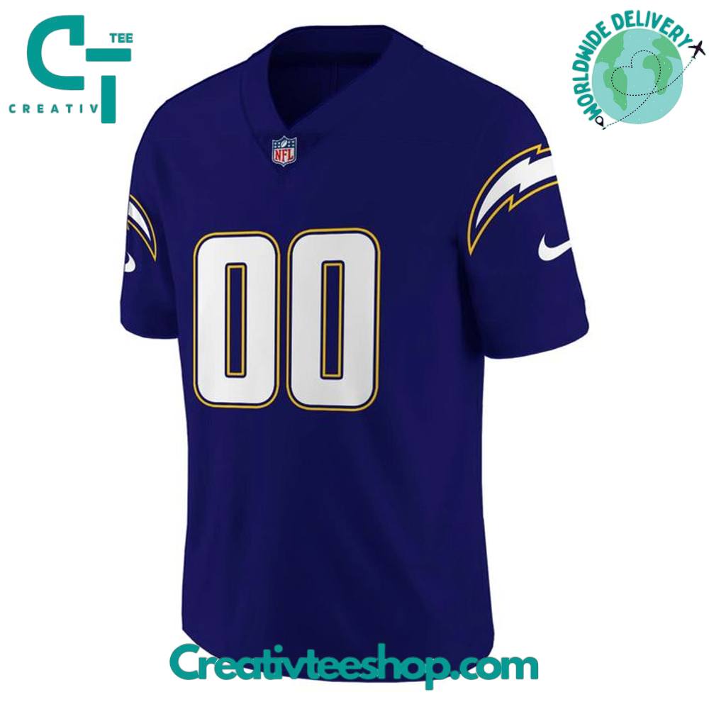 Los Angeles Chargers “Super Charged” Custom Football Jersey