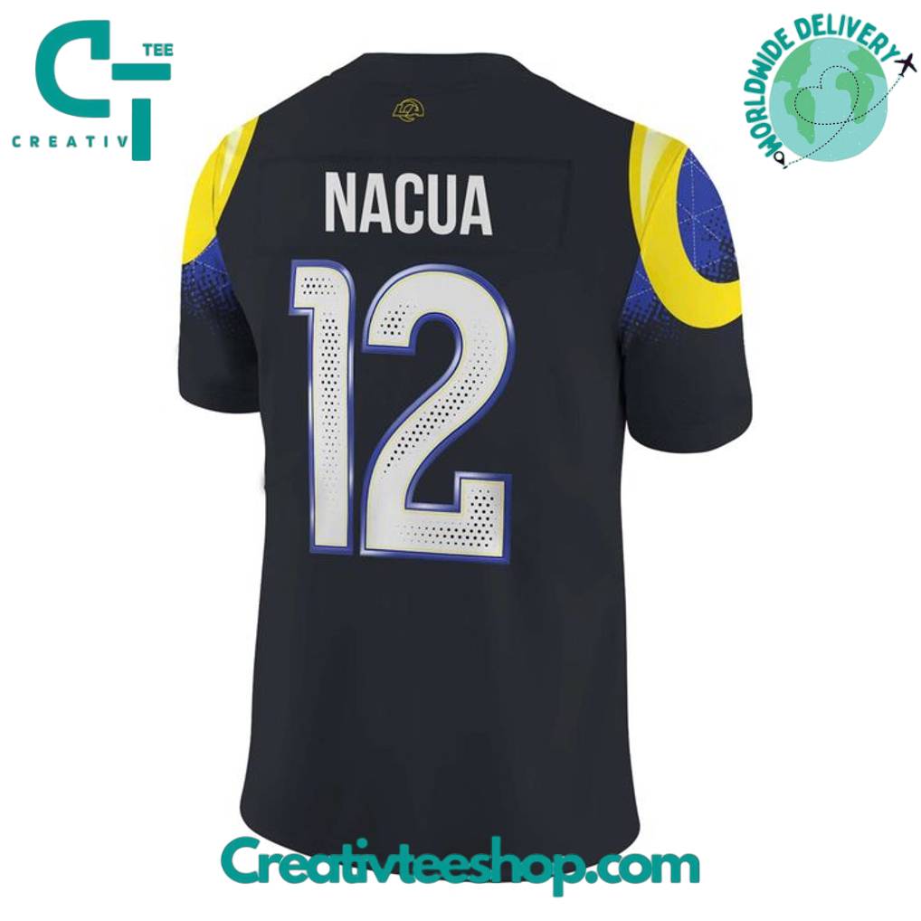 Los Angeles Rams 2025 Rivalries Custom Football Jersey