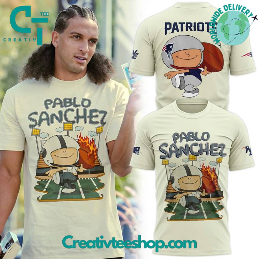 New England Patriots GOAT Pablo Sanchez T-Shirt