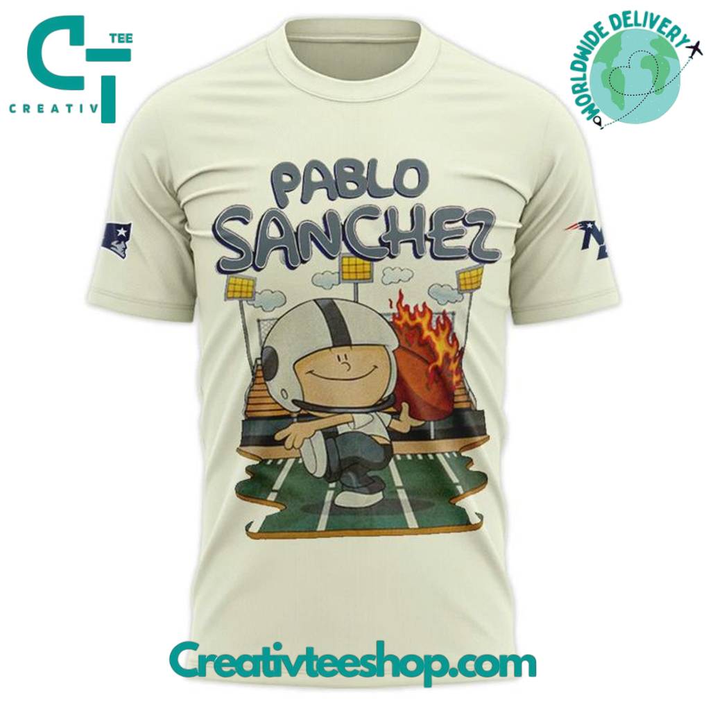 New England Patriots GOAT Pablo Sanchez T-Shirt