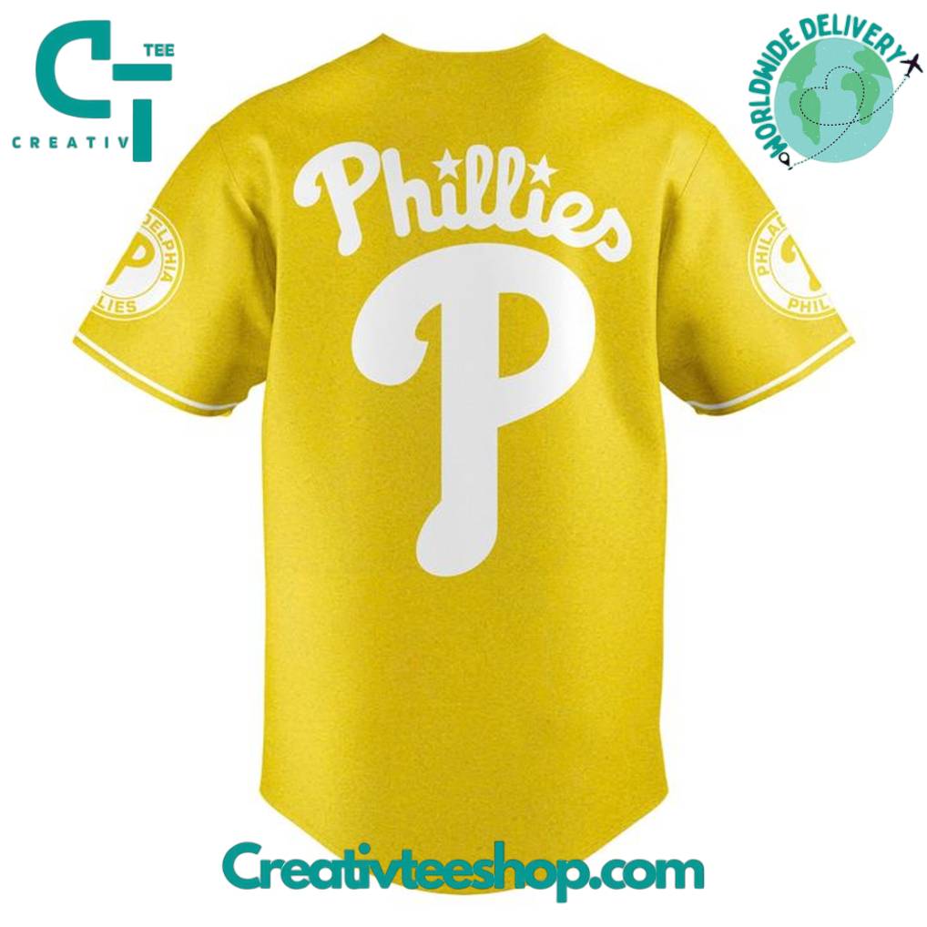 Philadelphia Phillies x Childhood Cancer Awareness Day 2025 Special Baseball Jersey