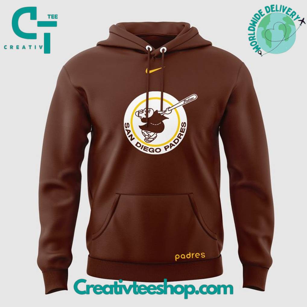 San Diego Padres Swinging Friar Hoodie 2025