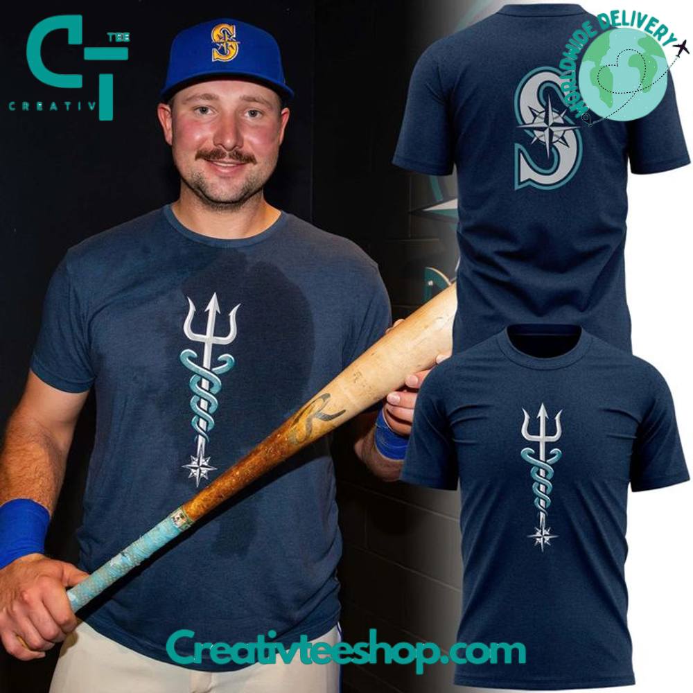 Seattle Mariners Vintage Trident T-Shirt  Limited Edition
