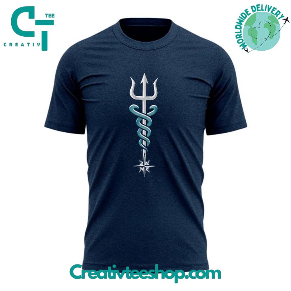 Seattle Mariners Vintage Trident T-Shirt  Limited Edition