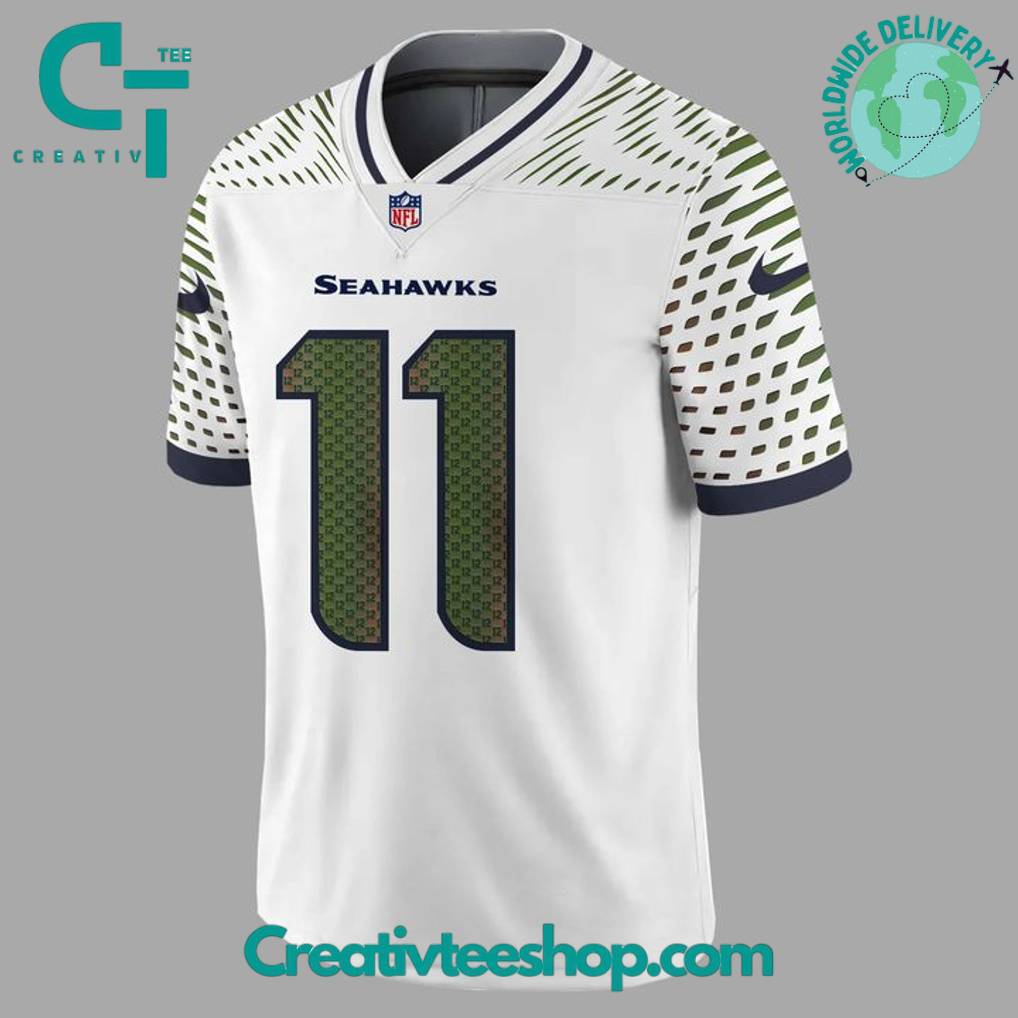 Seattle Seahawks 2025 Rivalries Custom Football Jersey
