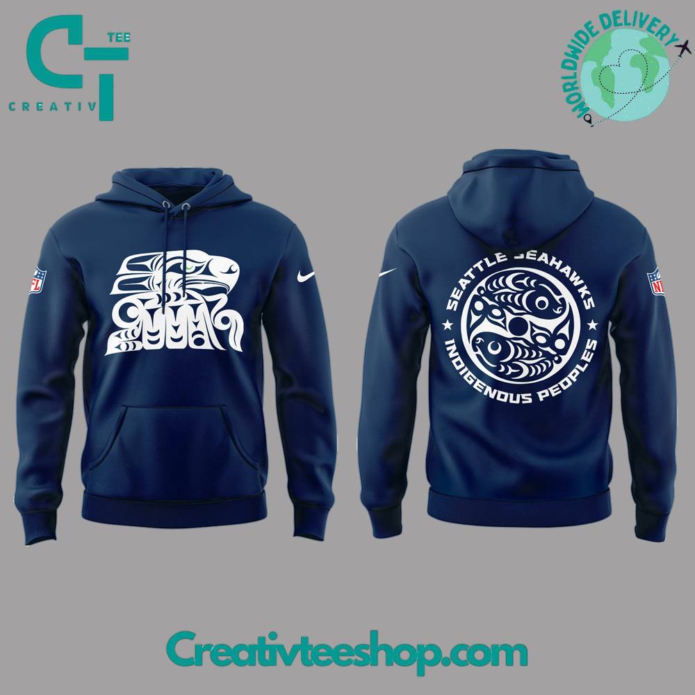 Seattle Seahawks Indigenous Peoples Day 2025 Hoodie