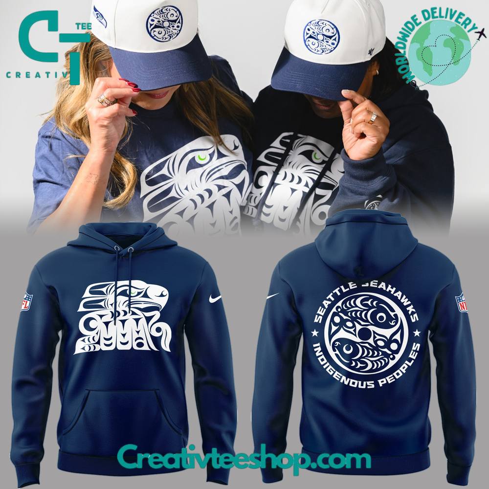 Seattle Seahawks Indigenous Peoples Day 2025 Hoodie