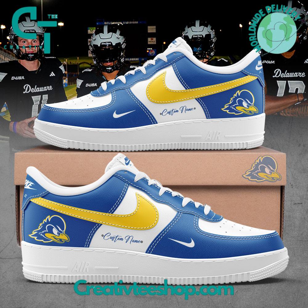 Delaware Fightin Blue Hens Special Air Force 1 Sneaker