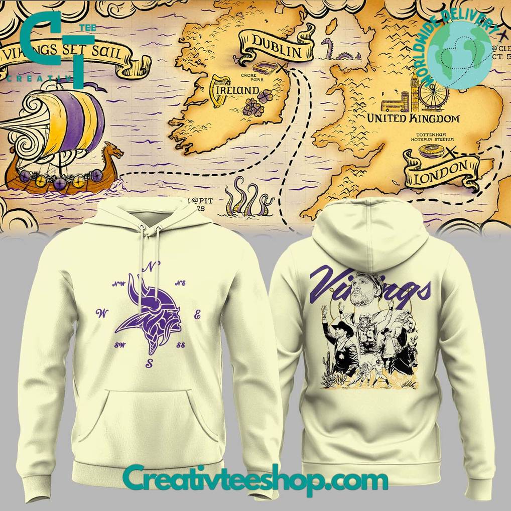 Minnesota Vikings Set Sall Special Hoodie