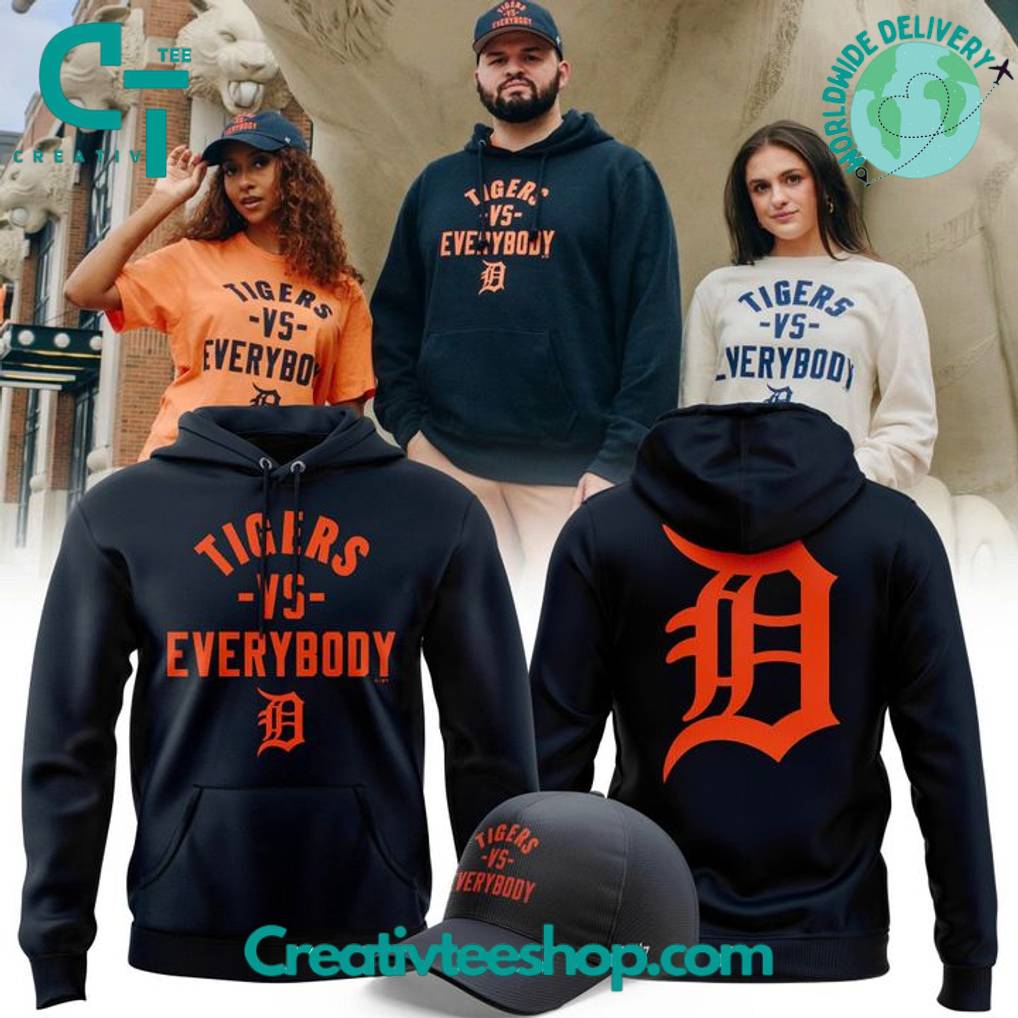 Detroit Tigers vs Everybody Special Hoodie
