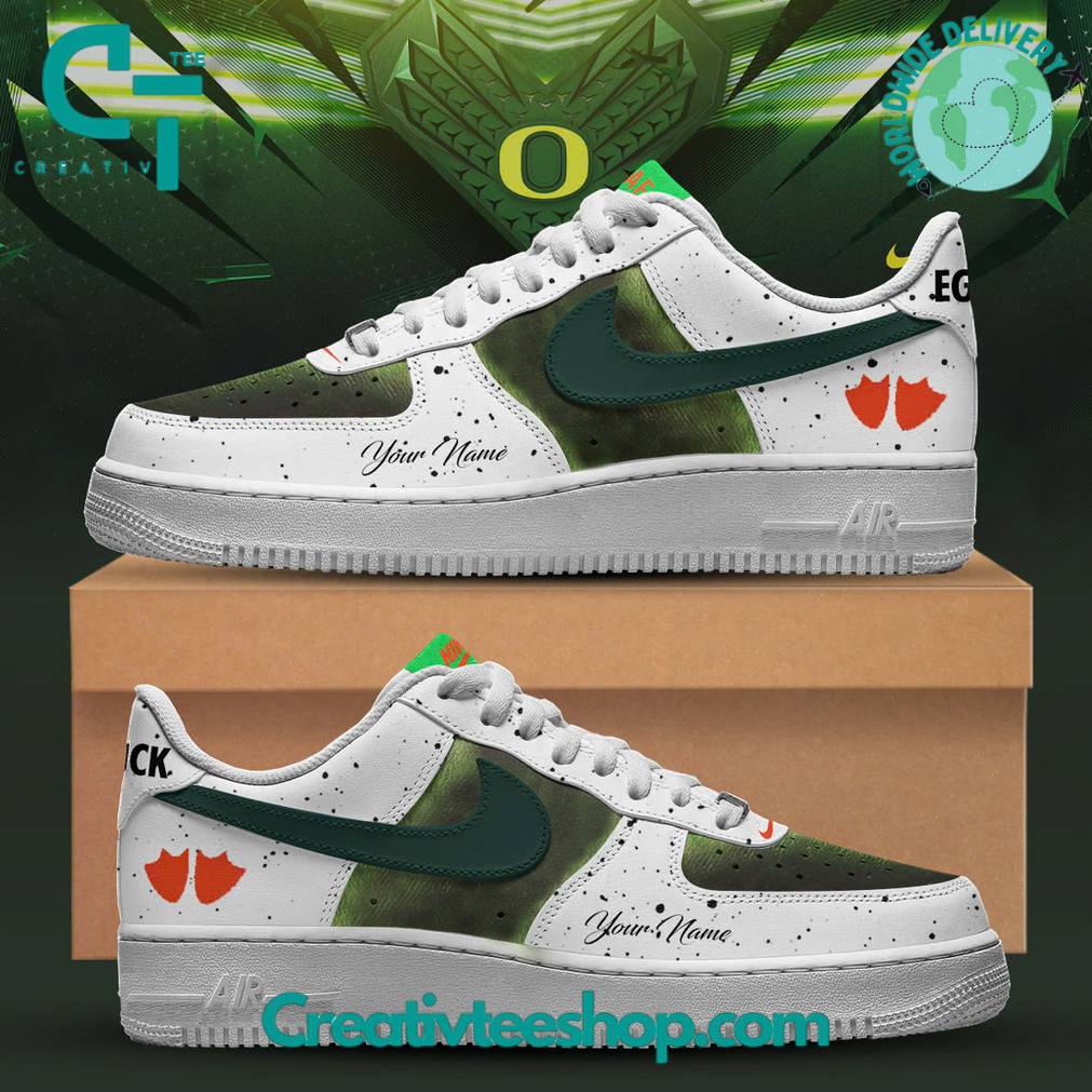Oregon Ducks Ducks of a Feather Air Force 1 Sneaker