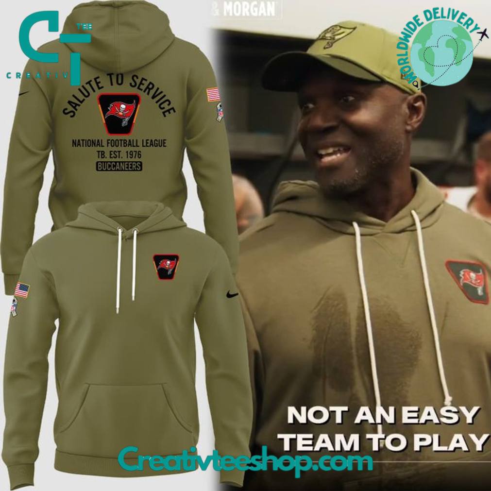 Tampa Bay Buccaneers Salute to Service 2025 Special Hoodie