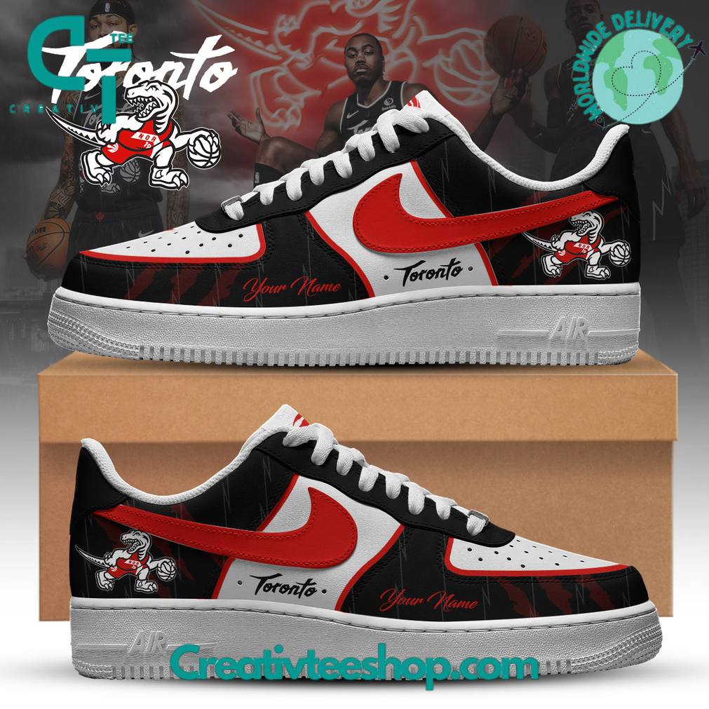 Raptors 2025 City Edition Air Force 1 Sneaker