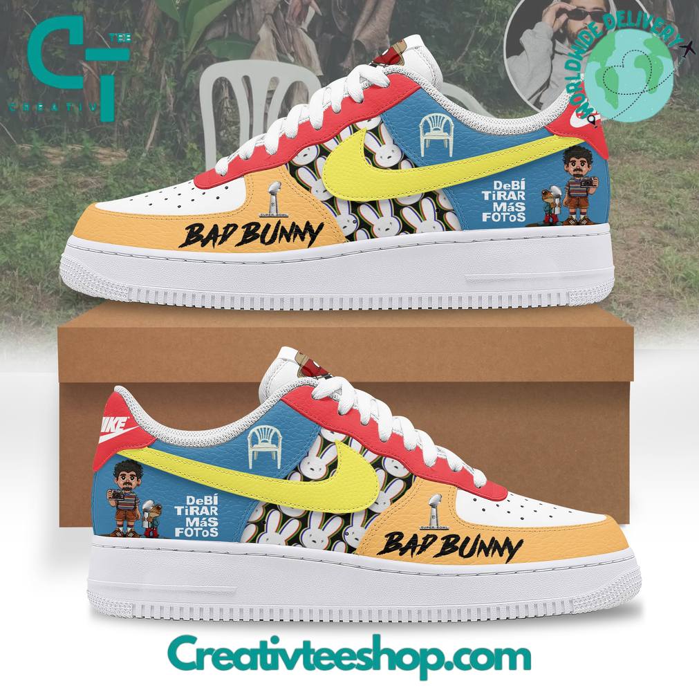 Bad Bunny x Super Bowl Special Air Force 1 Sneaker