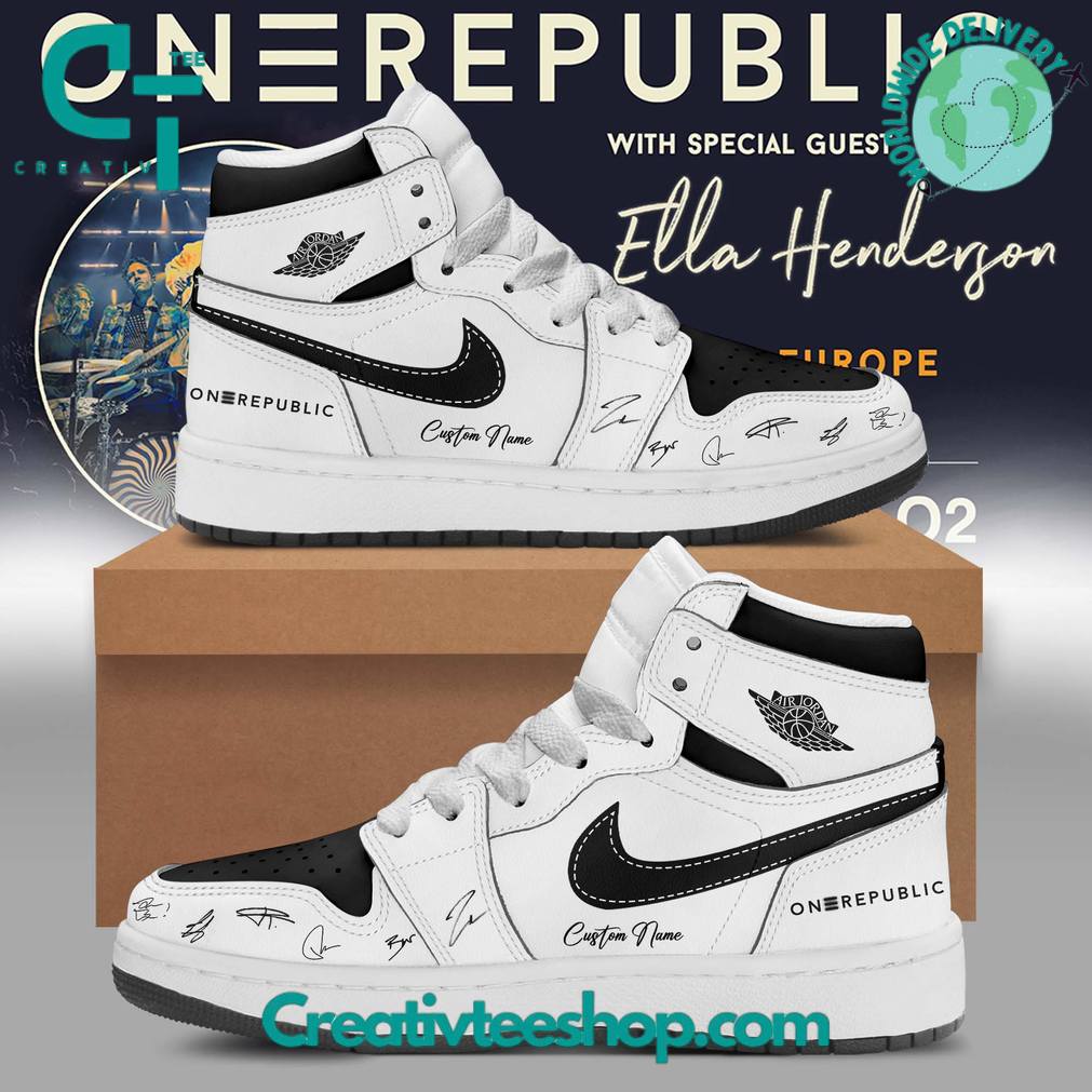 OneRepublic Escape to Europe Special Air Jordan 1 Sneaker