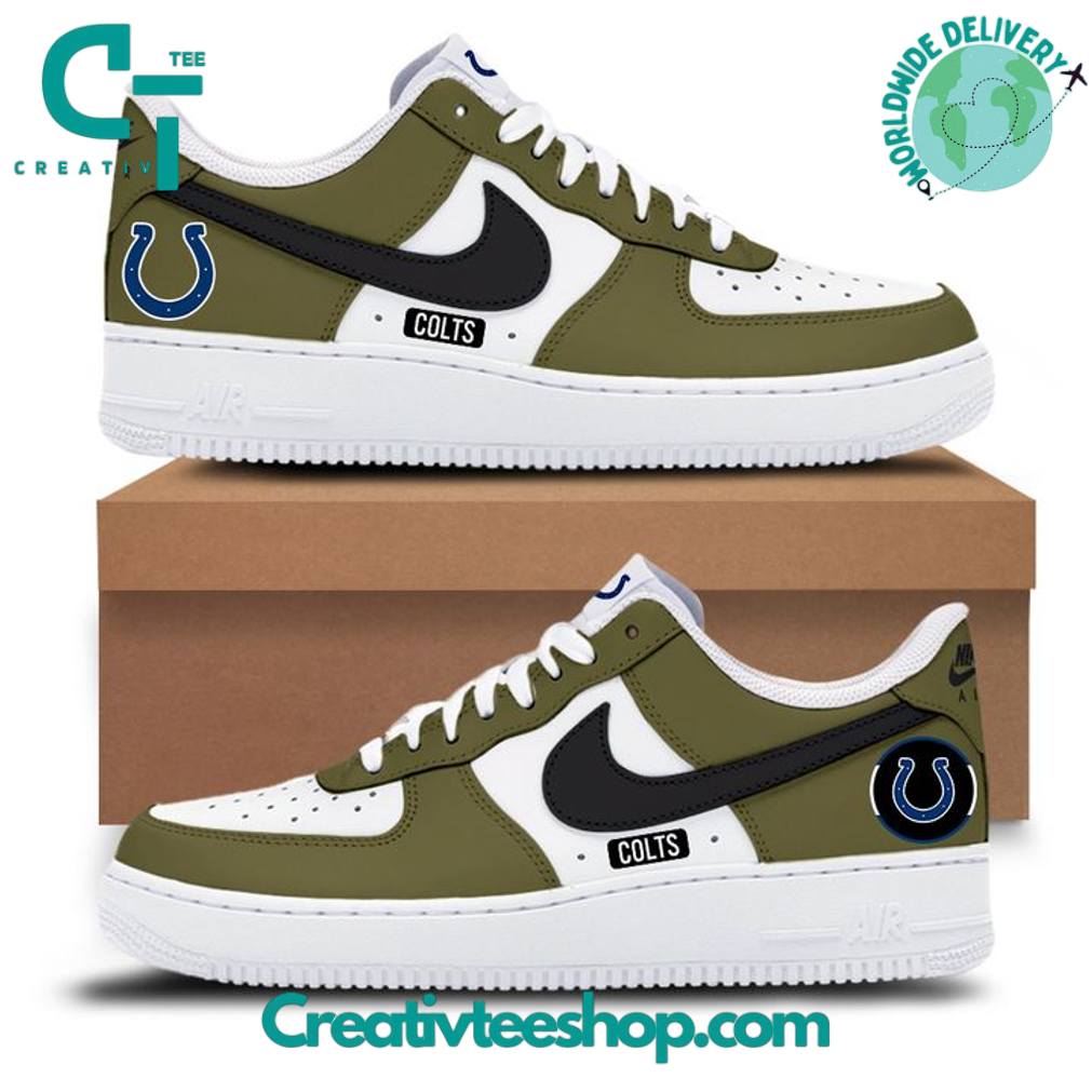 Indianapolis Colts Salute to Service 2025 Special Air Force 1 Sneaker