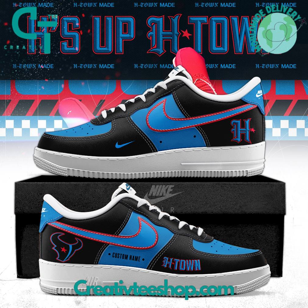 Houston Texans 2025 Hs UP HTown Special Edition Air Force 1 Sneaker
