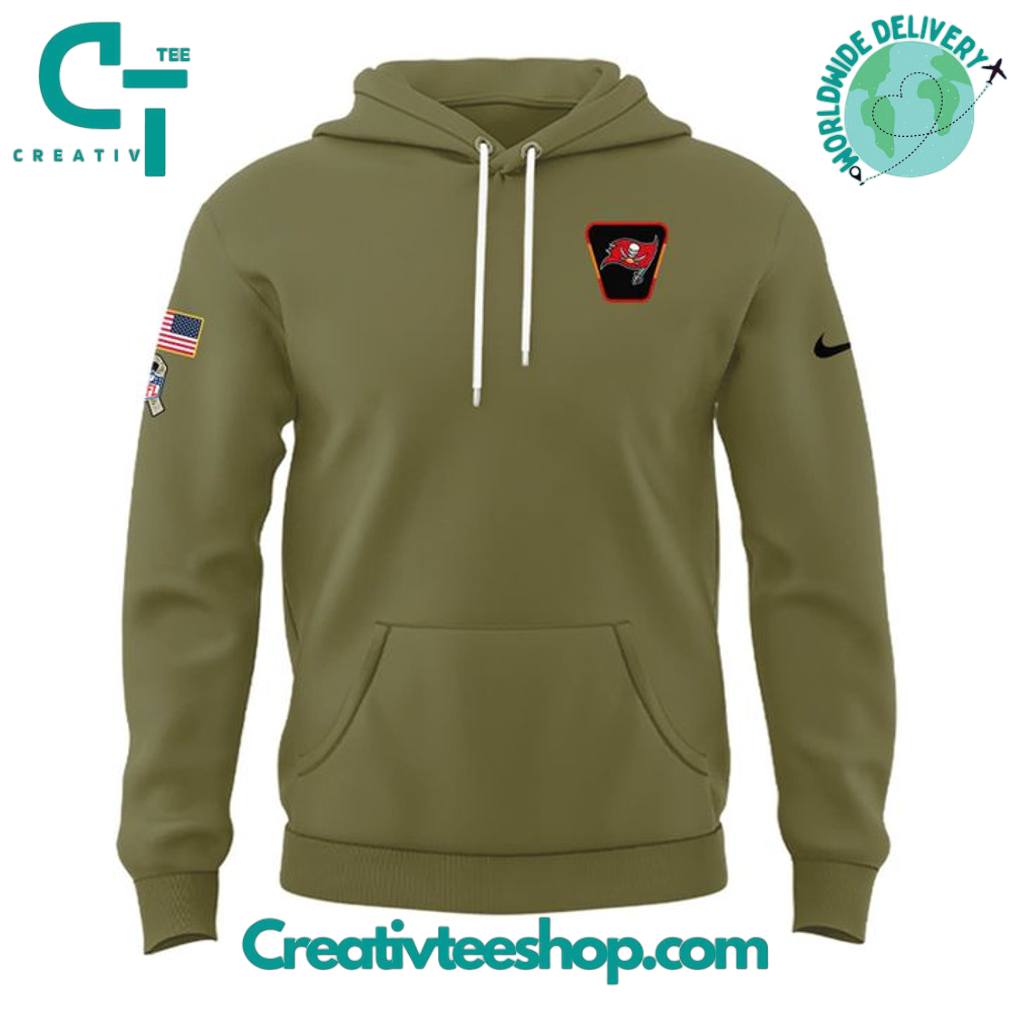 Tampa Bay Buccaneers Salute to Service 2025 Special Hoodie