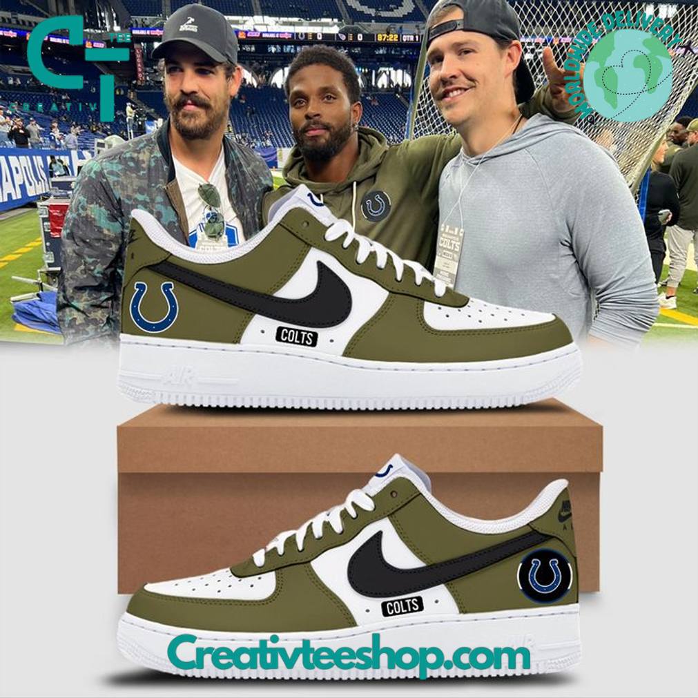 Indianapolis Colts Salute to Service 2025 Special Air Force 1 Sneaker