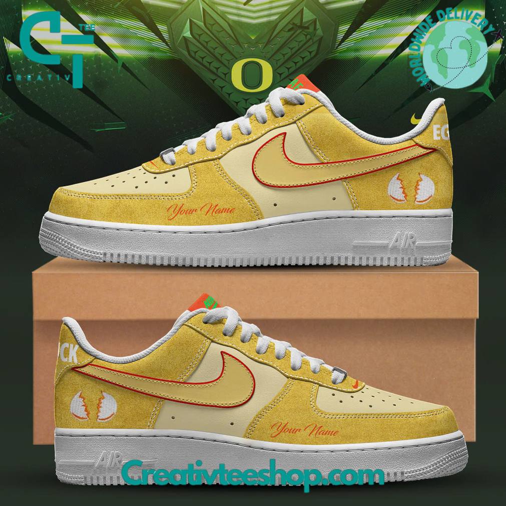 Oregon Ducks Ducks of a Feather Custom Air Force 1 Sneaker – Special Edition