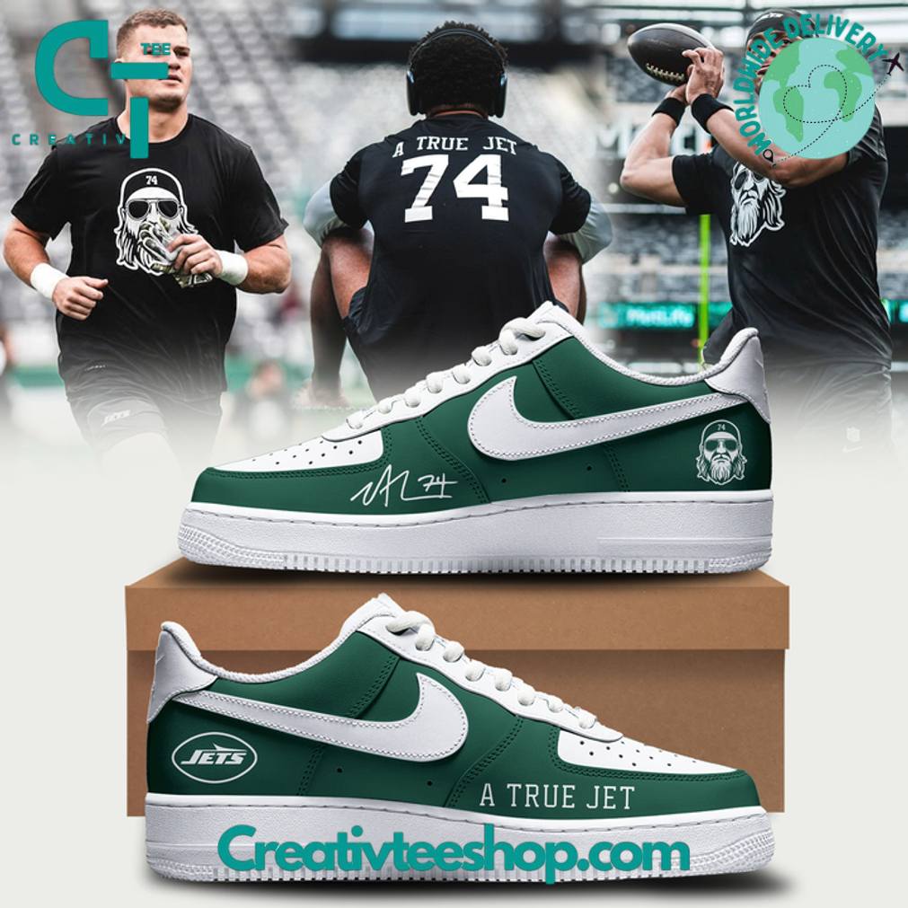 A TRUE JET 74 honoring Nick Mangold Air Force 1 Sneaker