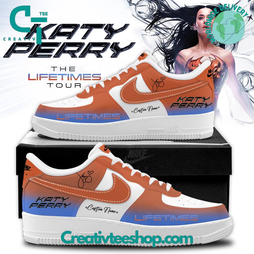Katy Perry The Lifetimes Tour 2026 1st Version Air Force 1 Sneaker