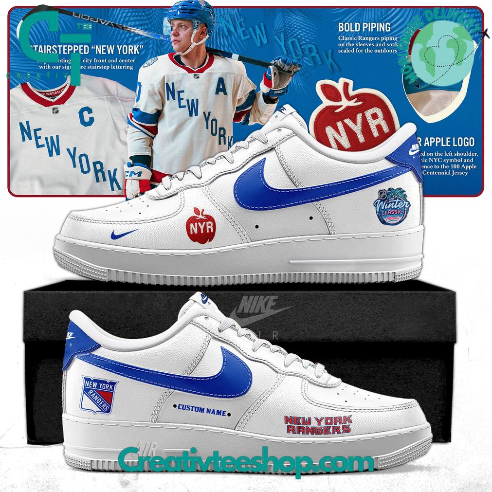 New York Rangers 2026 NHL Winter Classic Air Force 1 Sneaker