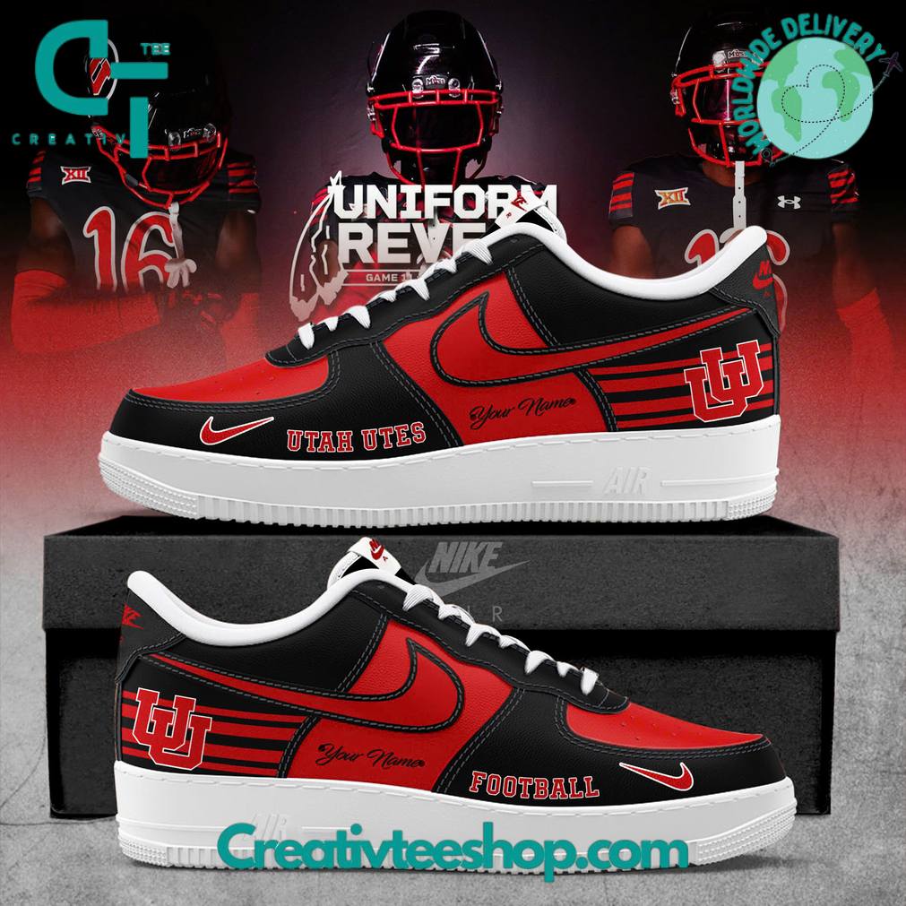 Utah Utes Throwbacks Special Air Force 1 Sneaker