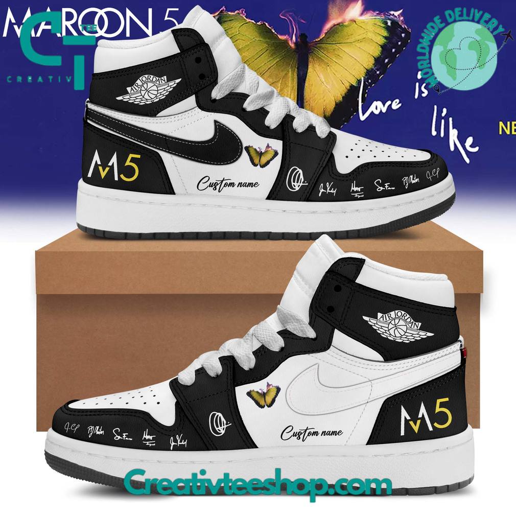 Maroon 5 Love Is Like Tour Air Jordan 1