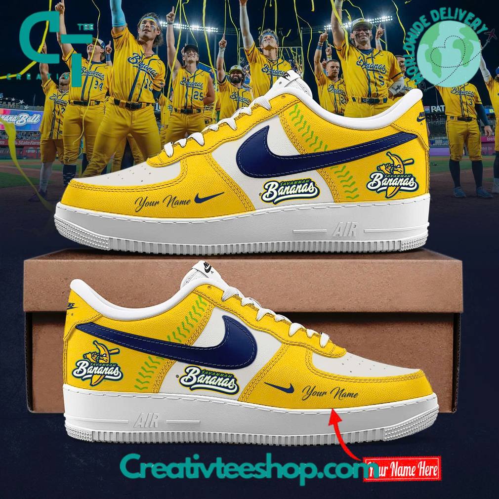 Savannah Bananas 2025 Limited Edition Air Force 1