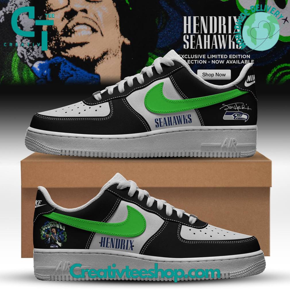 Seahawks x Jimi Hendrix Limited Edition Air Force 1