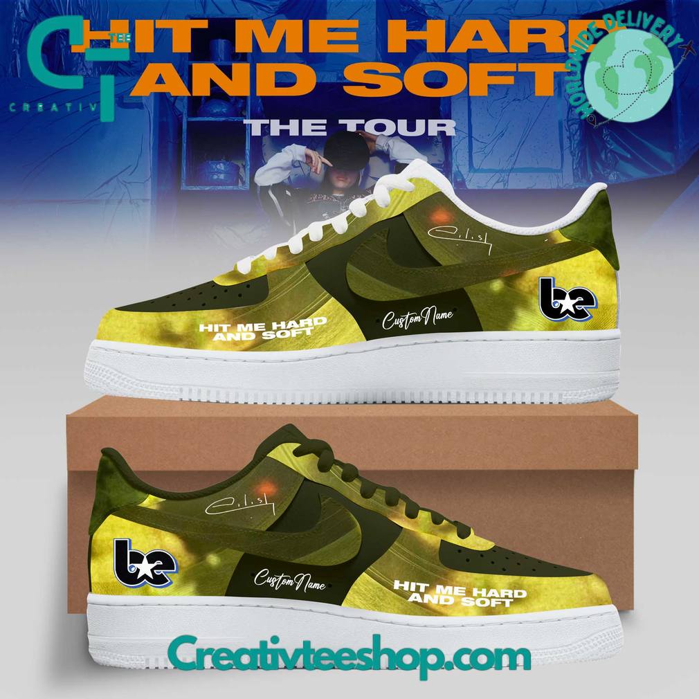 Billie Eilish “Hit Me Hard and Soft” The Tour Air Force 1 Sneaker