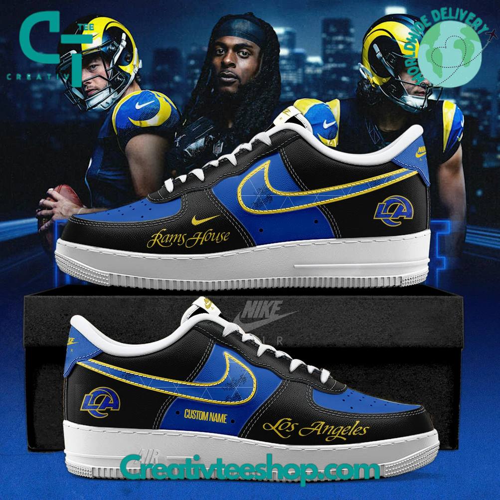 Los Angeles Rams Midnight Blue 2025 Rivalries Rams House Air Force 1