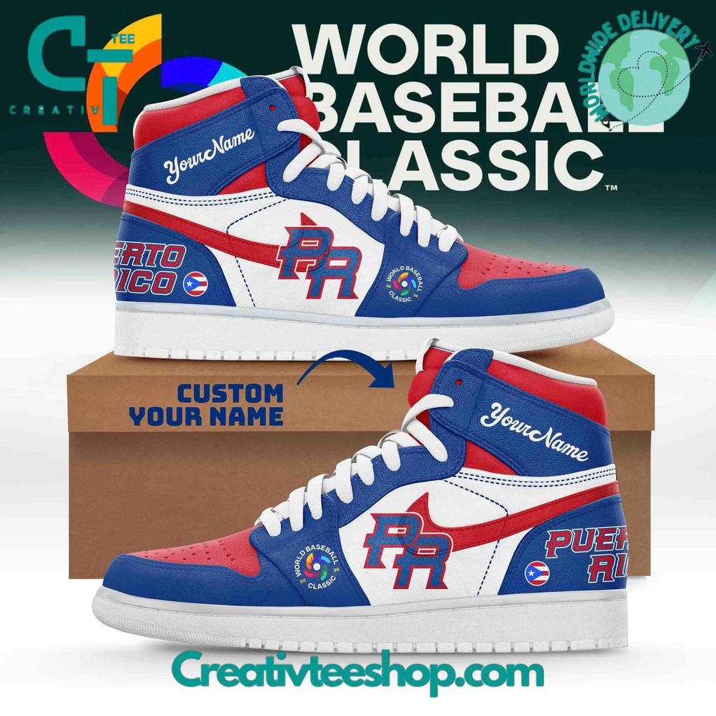 Puerto Rico World Baseball Classic 2026 Air Jordan 1