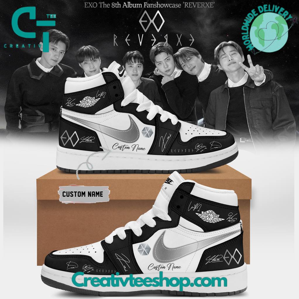 EXO The 8th Album REVERXE Air Jordan 1 Sneaker