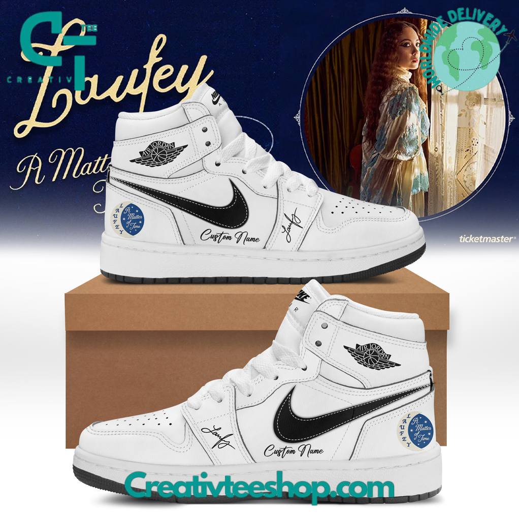 Laufeys A Matter of Time Tour Air Jordan 1 Sneaker