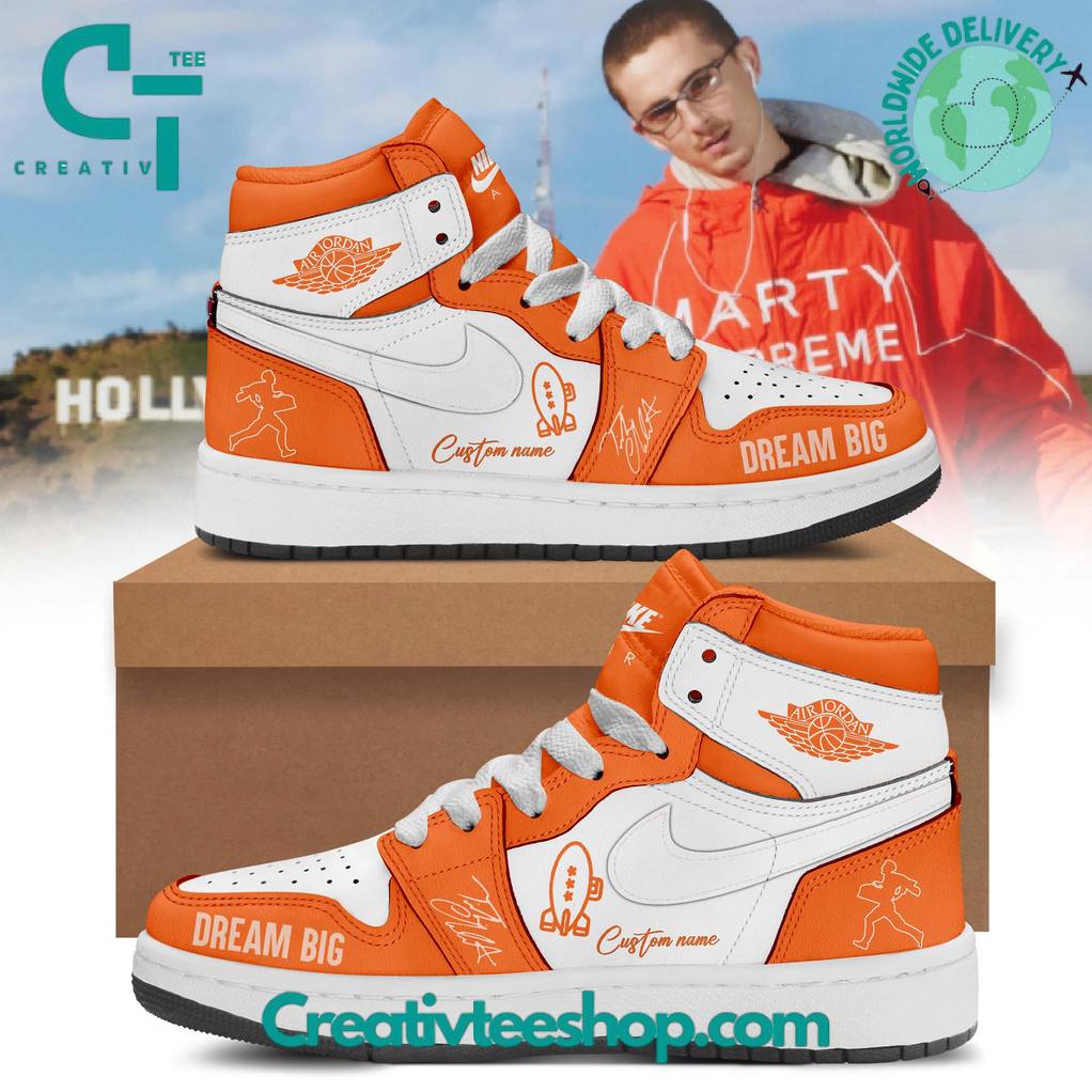 Marty Supreme x Timothée Chalamet
 Dream Big Custom Air Jordan 1