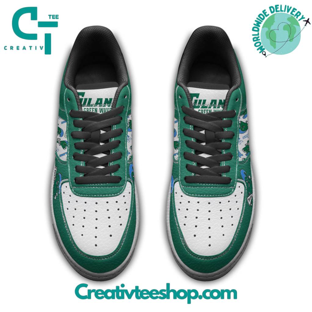 Tulane Green Wave Special Air Force 1 Sneaker