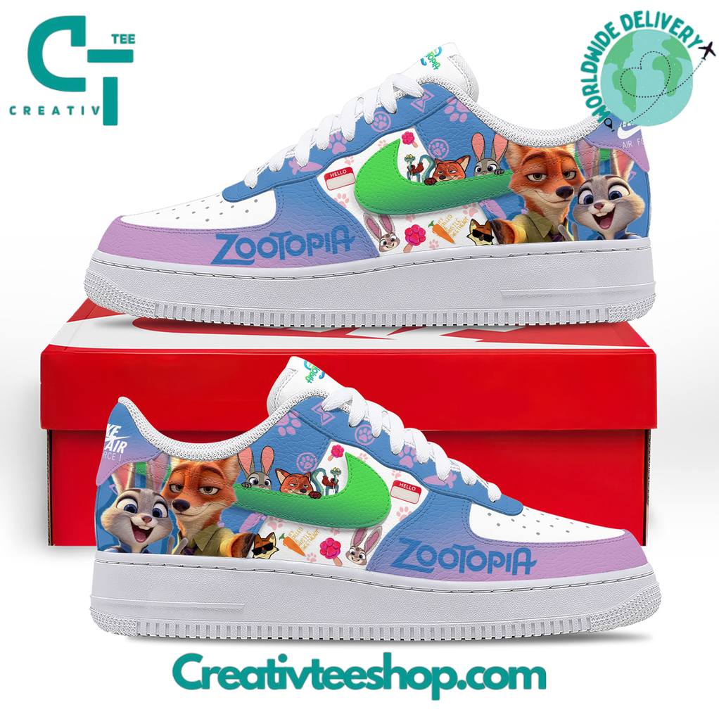 Zootopia 2 Special New Air Force 1 Sneaker