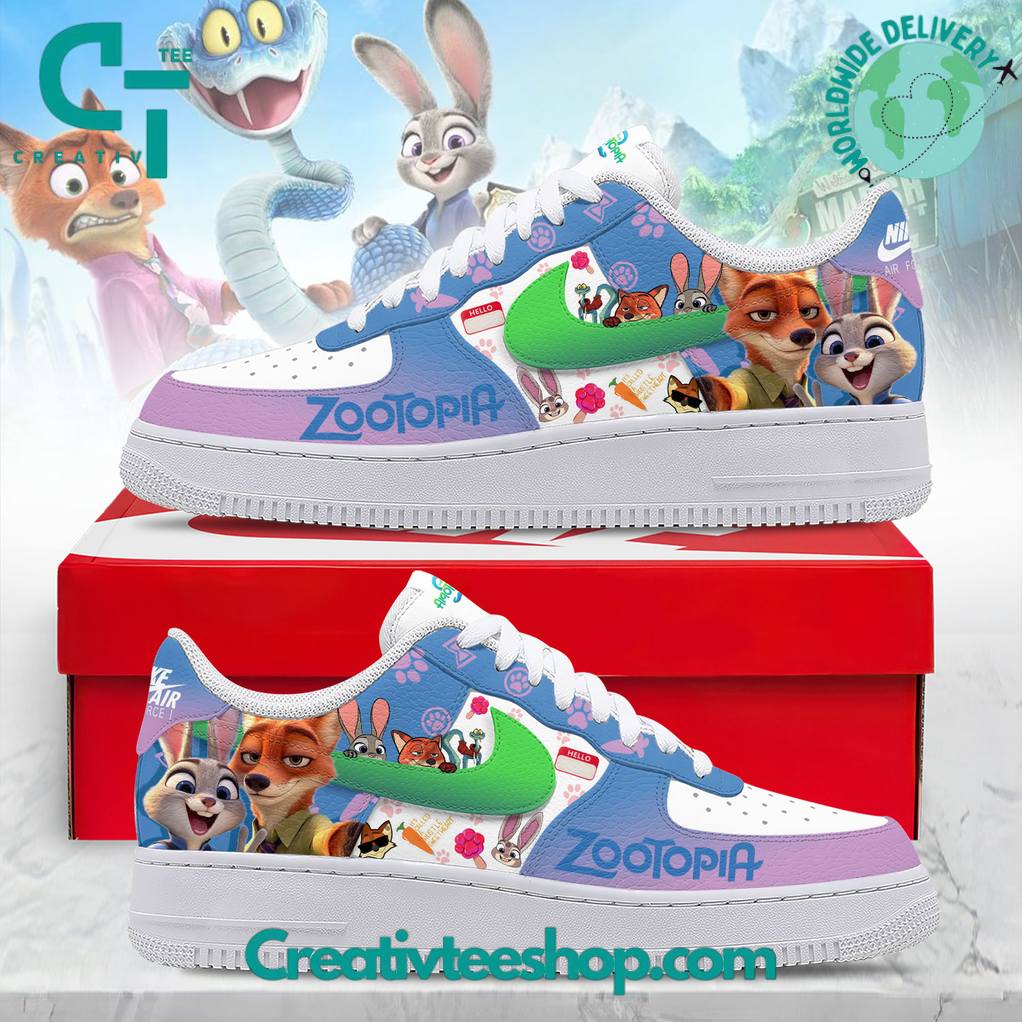 Zootopia 2 Special New Air Force 1 Sneaker