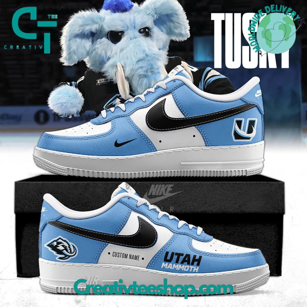 Utah Mammoth Special Edition Air Force 1 Sneaker