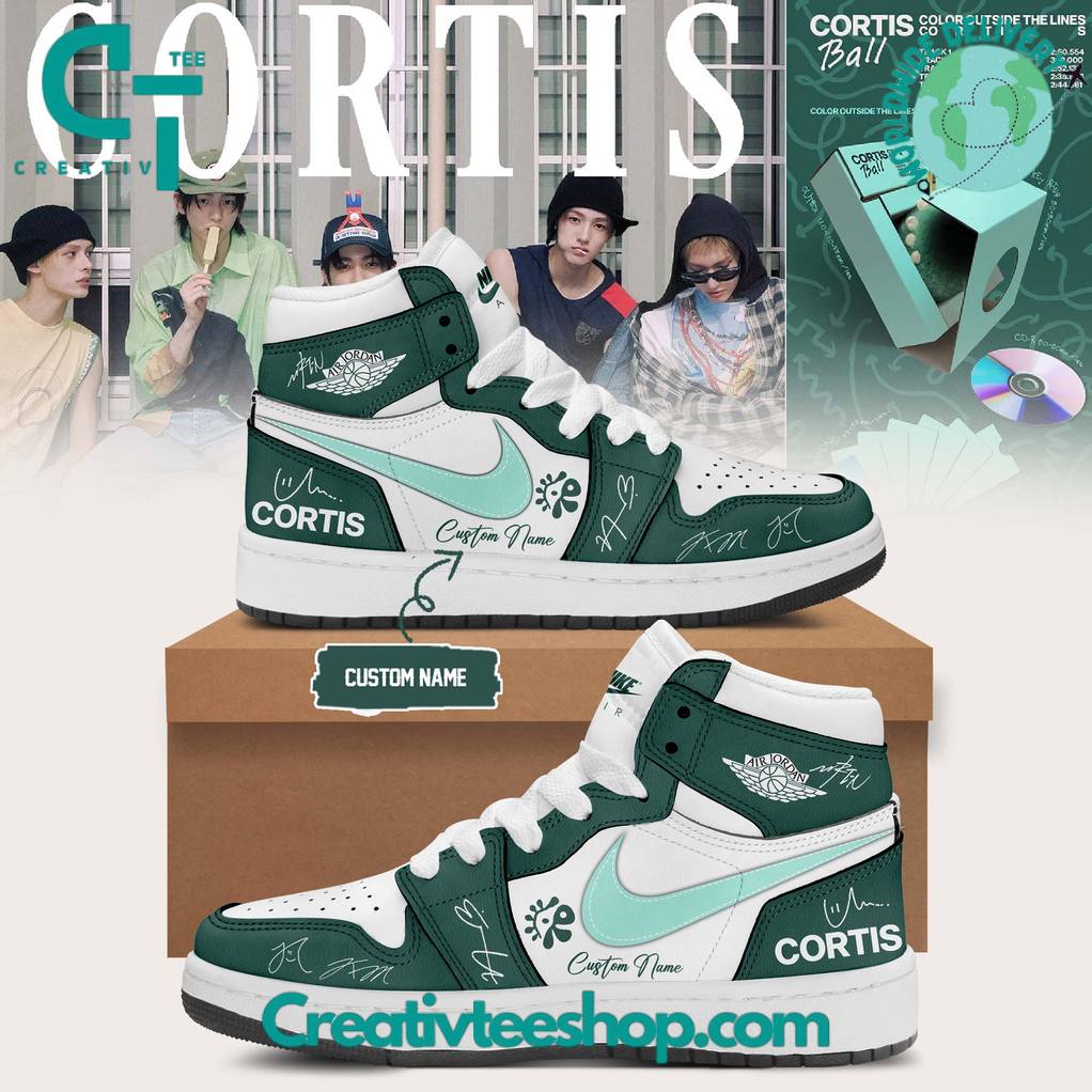 CORTIS COLOR OUTSIDE THE LINES Signature Custom Air Jordan 1